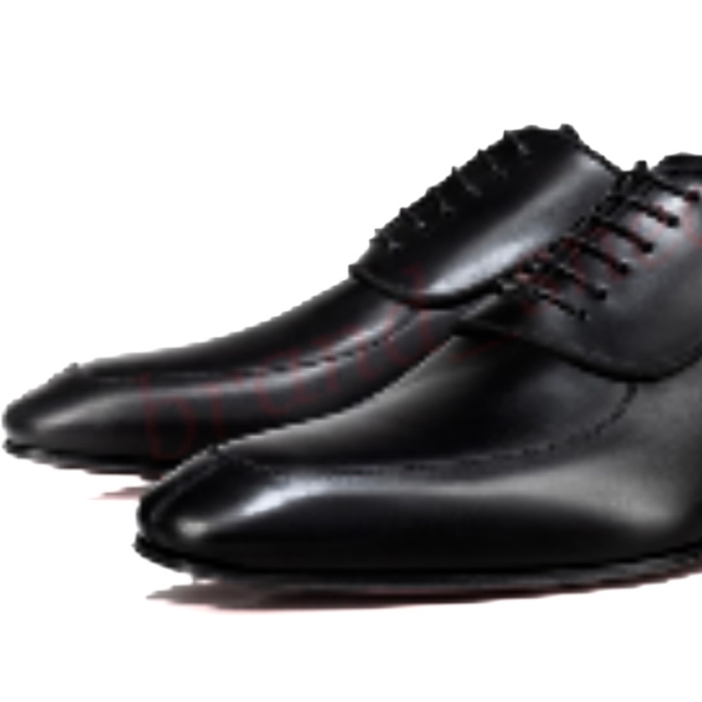 NEW/AUTHENTIC - Christian Louboutin Luxury Men’s Black Leather Dress Shoes